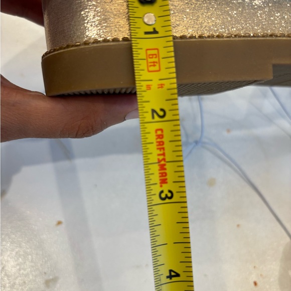 Andiamo Comfort & style Gold Beaded Sandals Women’s 9.5W New without tag - Picture 12 of 12